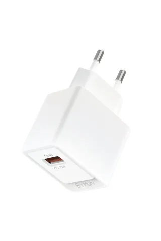 Earldom EU45 18W USB QC 3.0 Çıkışlı ve USB to Lightning Kablolu PD Hızlı Şarj Cihazı