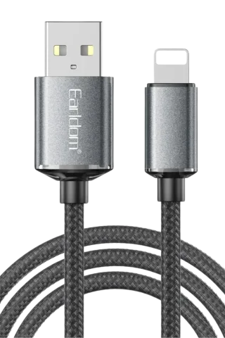 Earldom EC-199L 1.2M 3A USB to Lightning Hızlı Şarj Kablosu