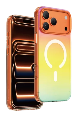 Keephone Apple iPhone 17 Pro Max Rainbow Magsafe Kapak