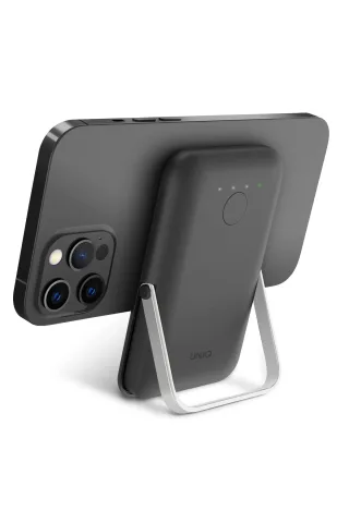 Uniq Hoveo 5.000mAh Manyetik PD Kablosuz Type-C Standlı Powerbank