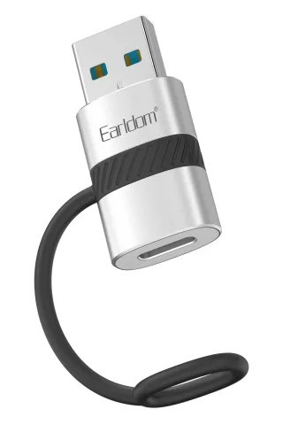 Earldom OT91A Tak Çalıştır USB to Type-C Dönüştürücü
