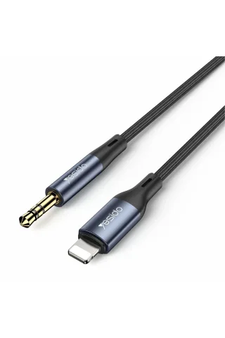 Yesido YAU35 Lightning to Aux Kablo 1M