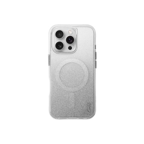 Apple iPhone 16 Pro Max Kılıf M-safe Şarj Özellikli Simli Arka Yüzey Askı Aparatlı Coehl Lumino Kapak